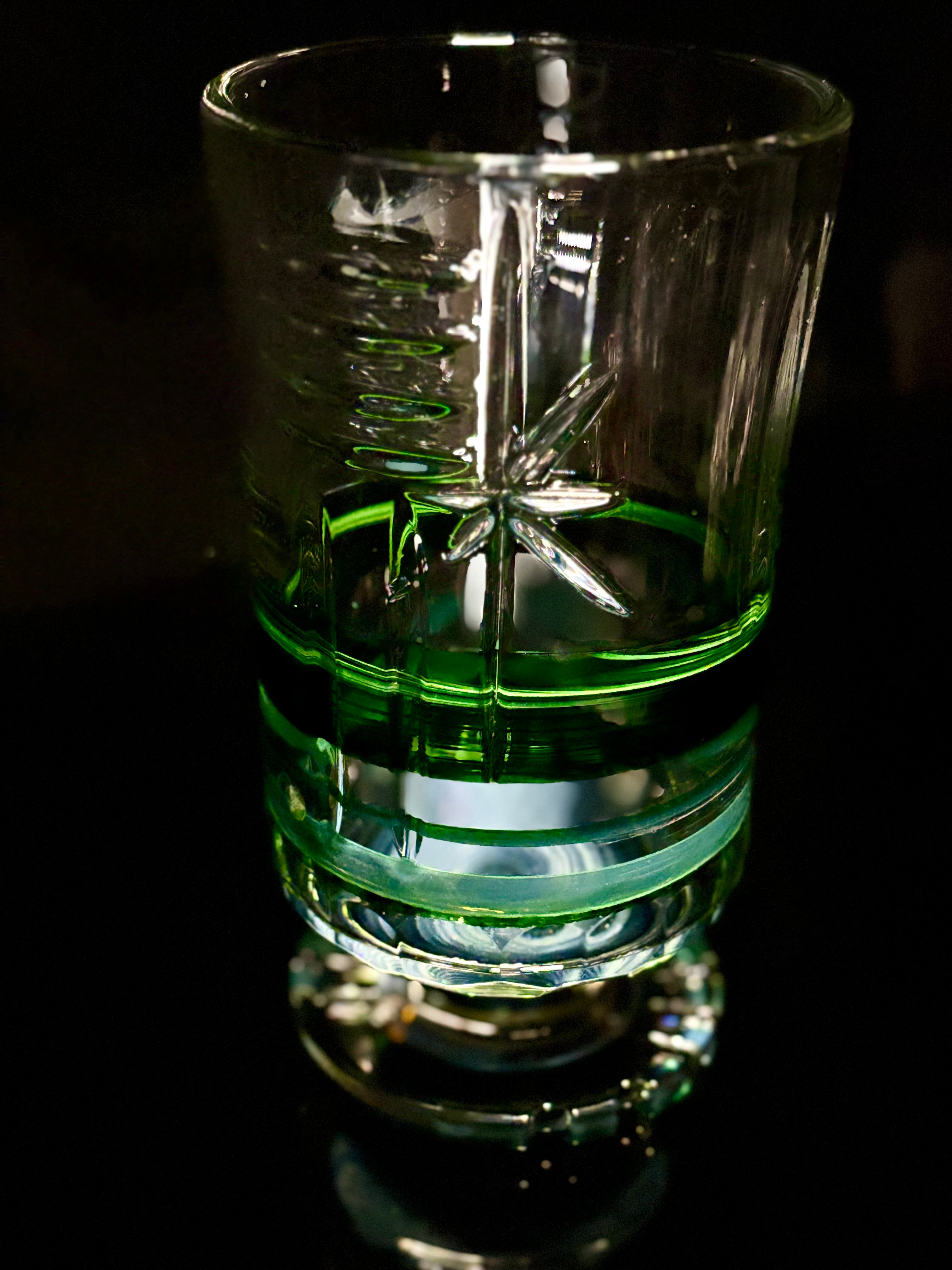 Fumed Trapped Black Hole Goblet