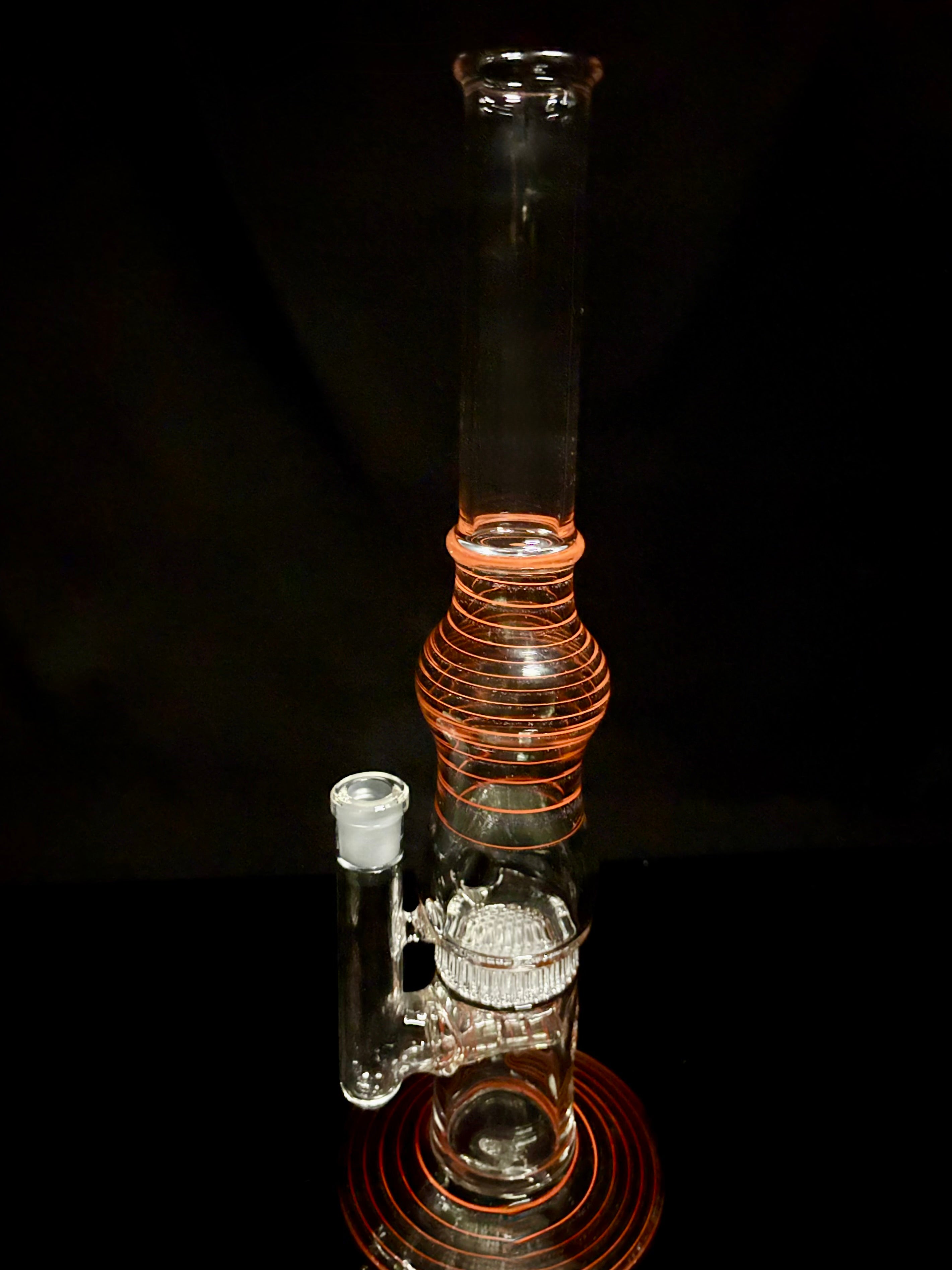 Nemo color twist honeycomb recycler tube with ash catcher