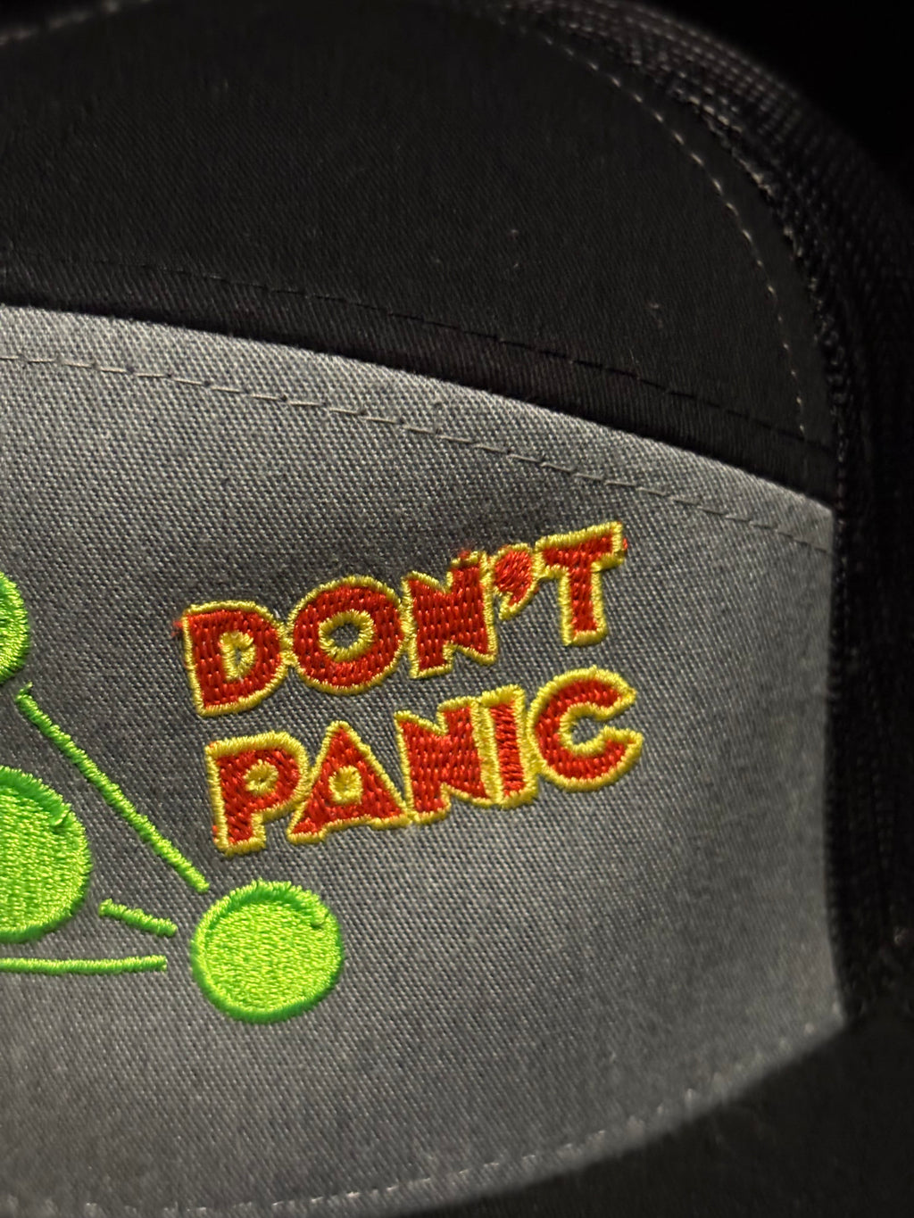 Panic green/grey/black RS hat