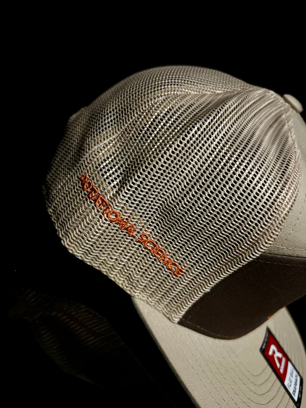 Alt Brown/khaki with Orange RS Embroidery Hat