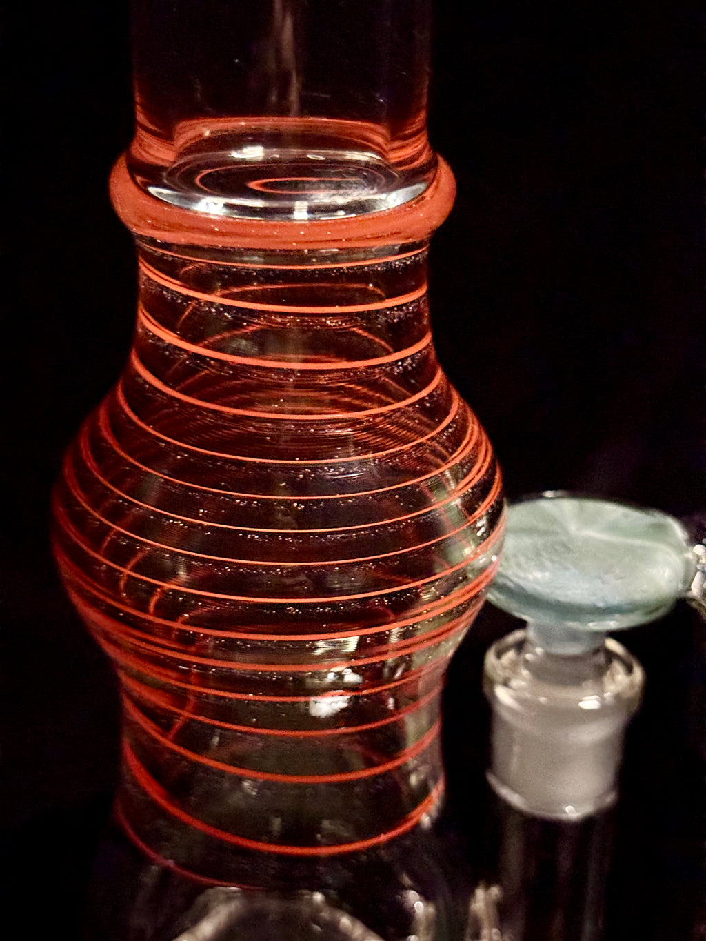 Nemo color twist honeycomb recycler tube with ash catcher