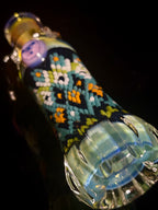 Peyote stitch hand carved chillum