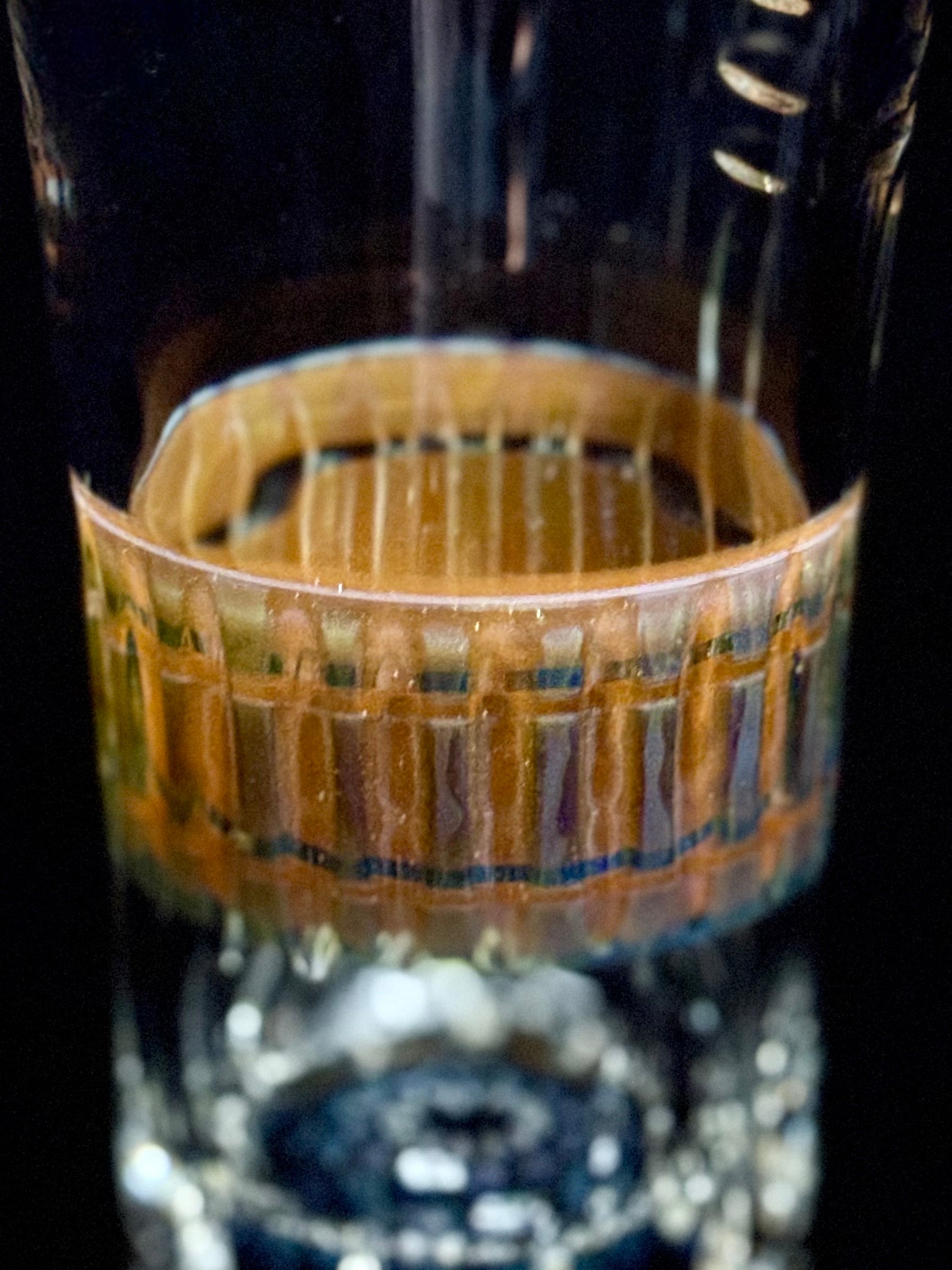 Mystery Adventurine and Lava Reveal Pint