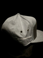 Charcoal/Heather Grey with White RS Embroidery Hat