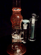 Nemo color twist honeycomb recycler tube with ash catcher