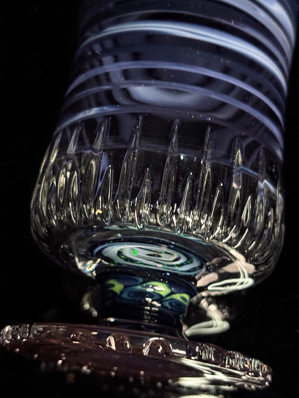 Purple Swirl Chalice