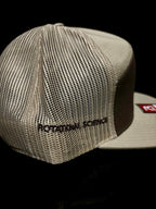 Alt Brown/Khaki with White RS Embroidery Hat