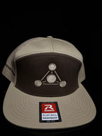 Alt Brown/Khaki with White RS Embroidery Hat