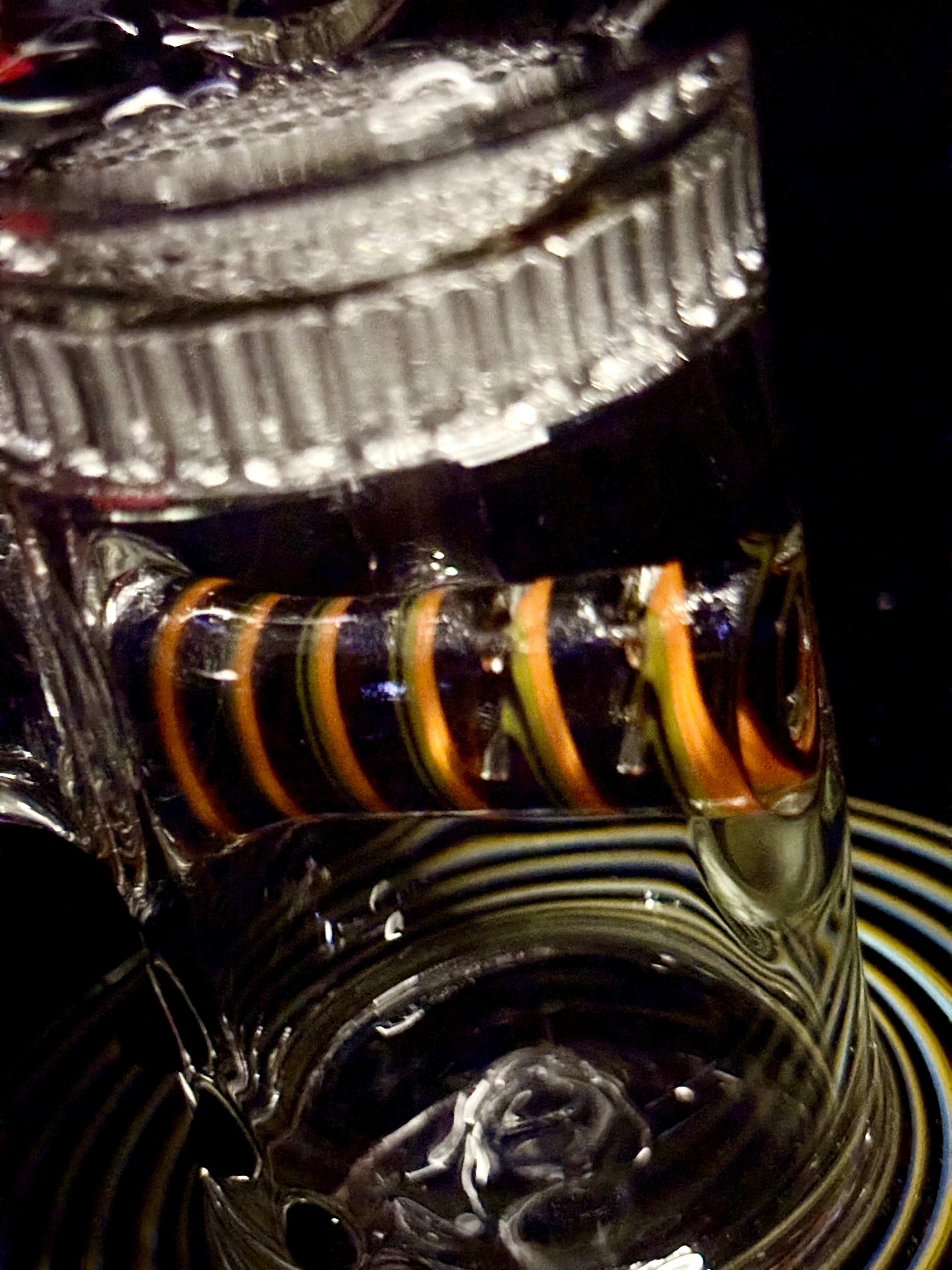 Honeycomb recycler tube with ash catcher