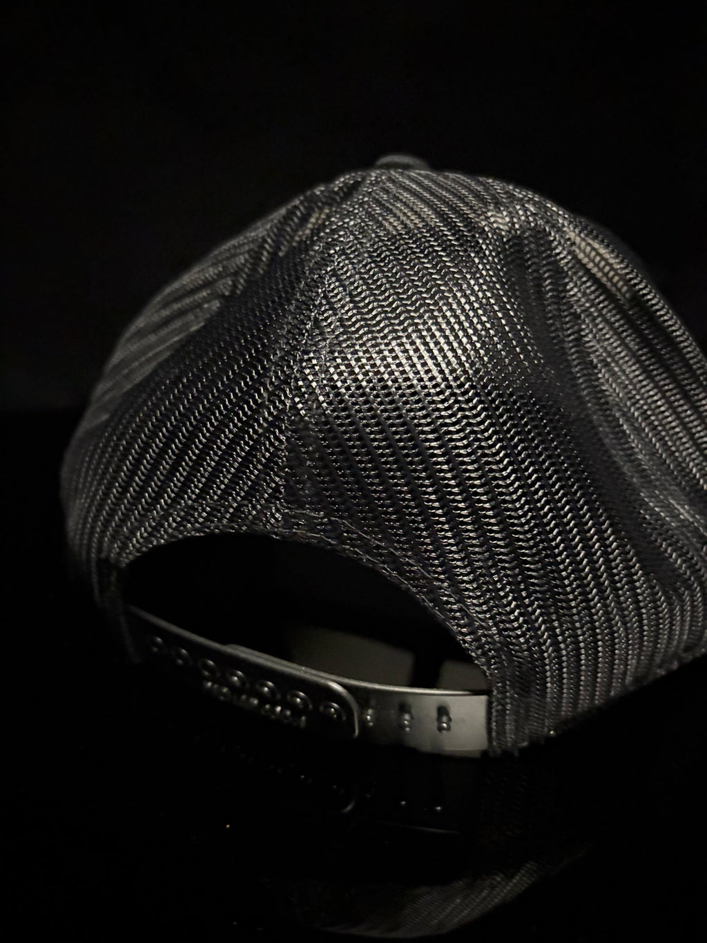 Tri Charcoal/Black /White with Tan RS Embroidery Hat