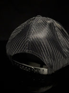 Tri Charcoal/Black /White with Tan RS Embroidery Hat