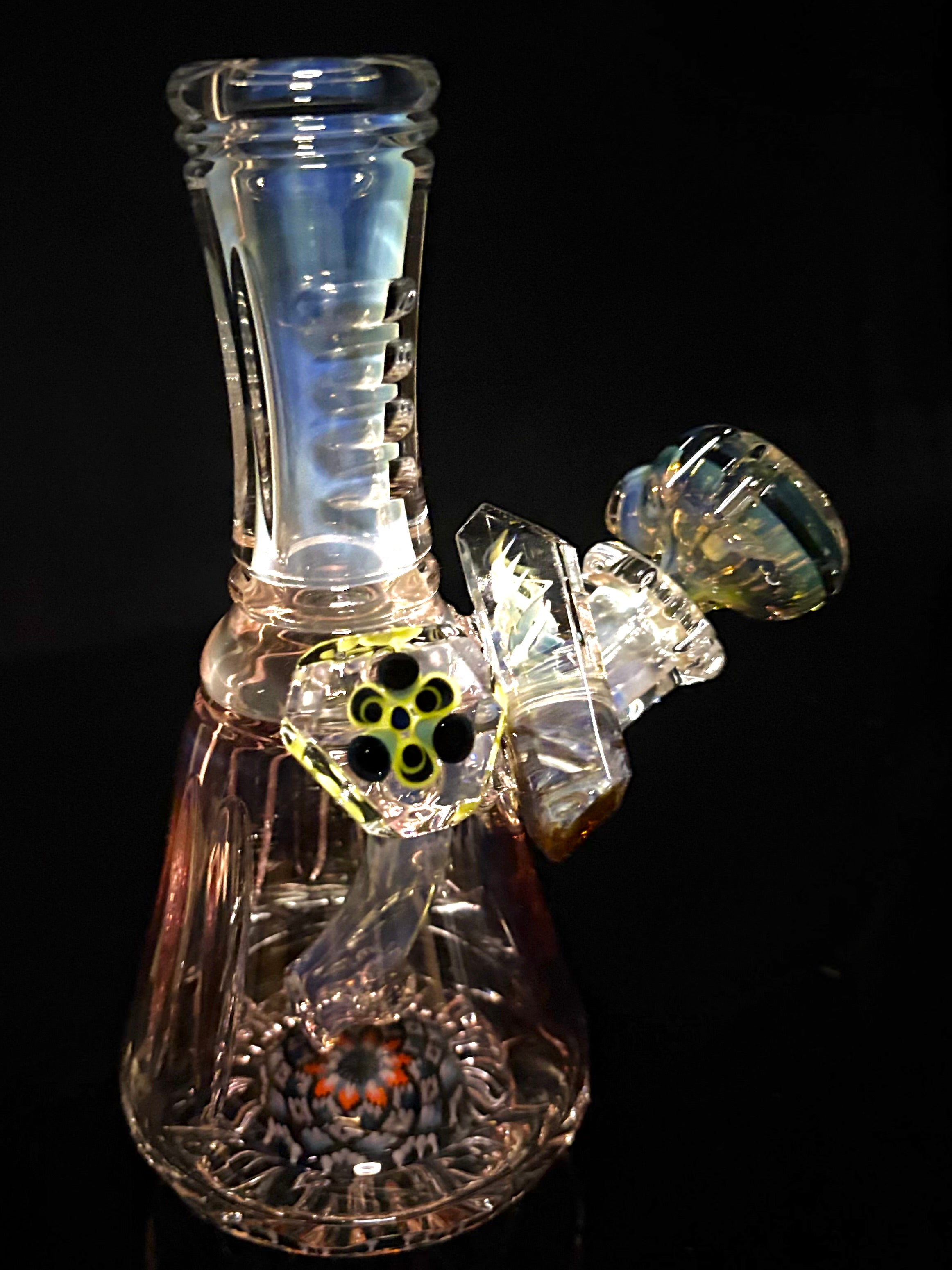 Hand carved mini tube 1