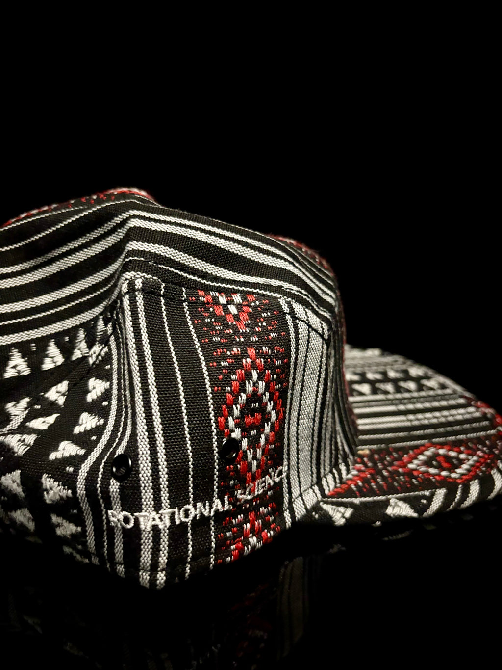 Aztec Pattern with White RS Embroidery Hat