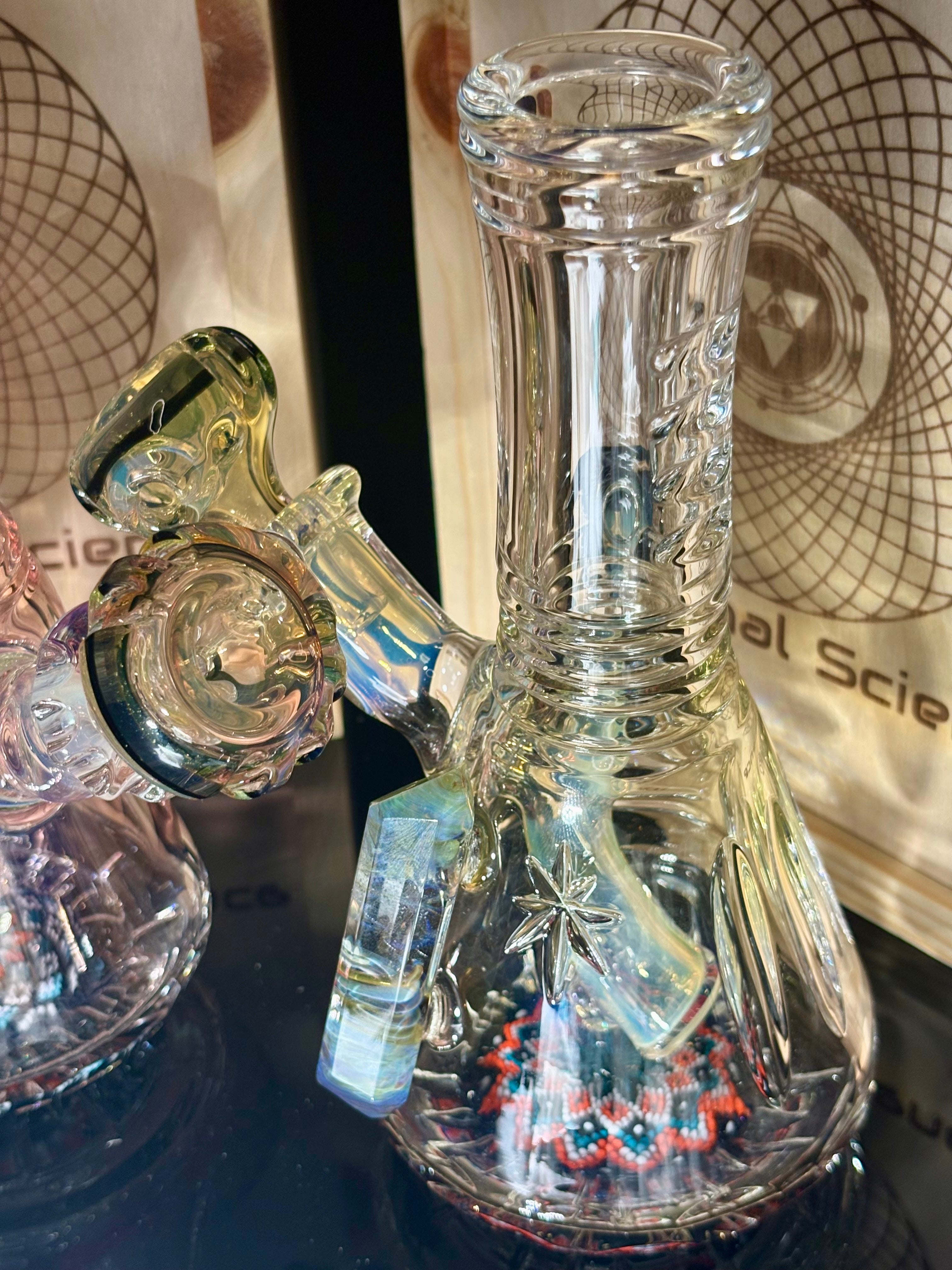 Hand carved mini tube 2