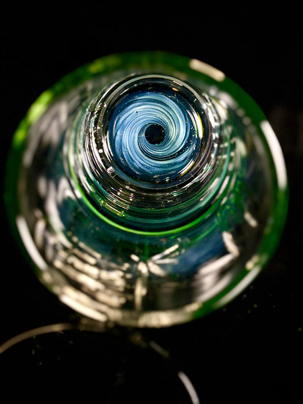Fumed Trapped Black Hole Goblet