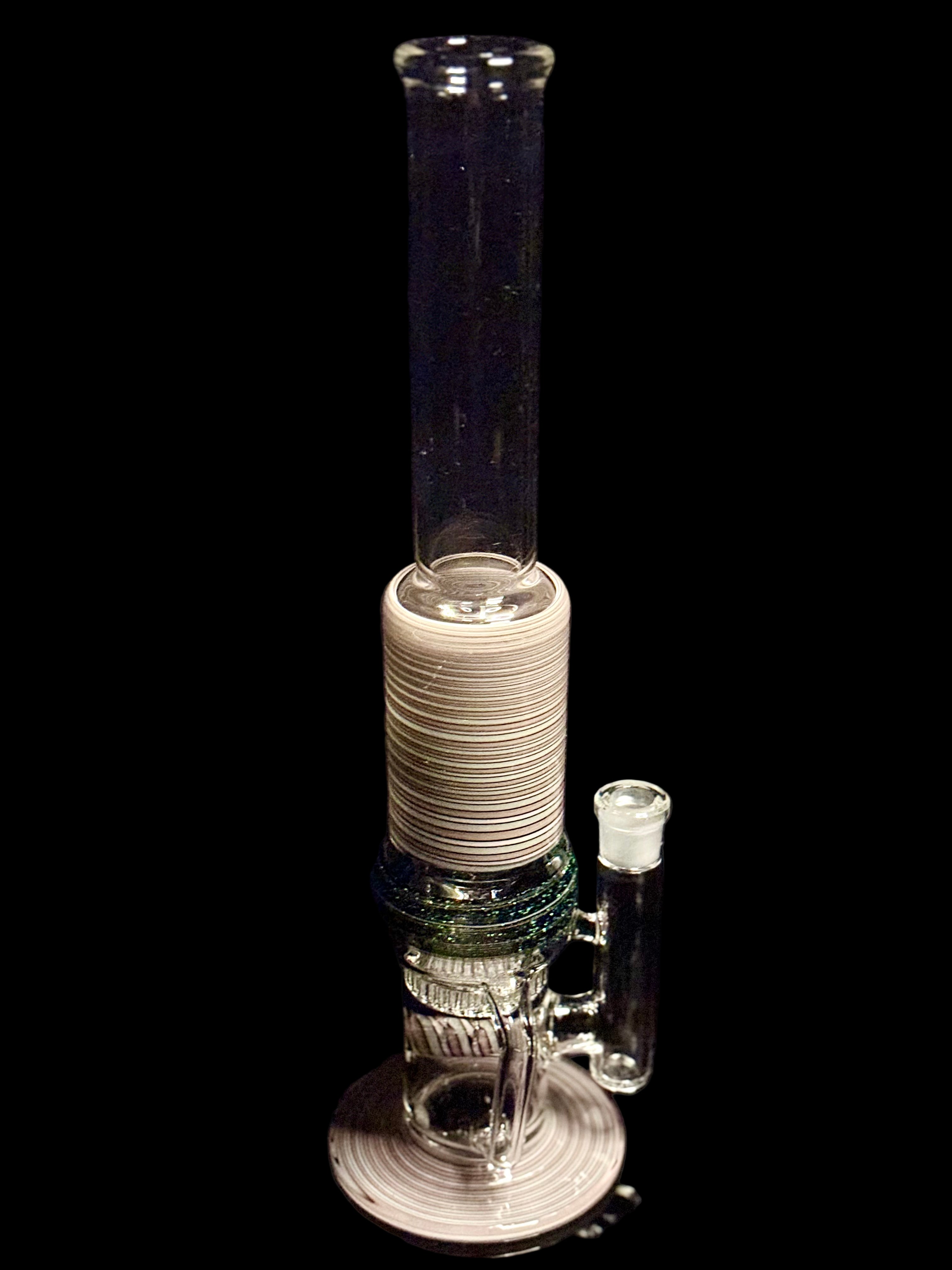 Crushed opal honeycomb Recycler tube with ash catcher
