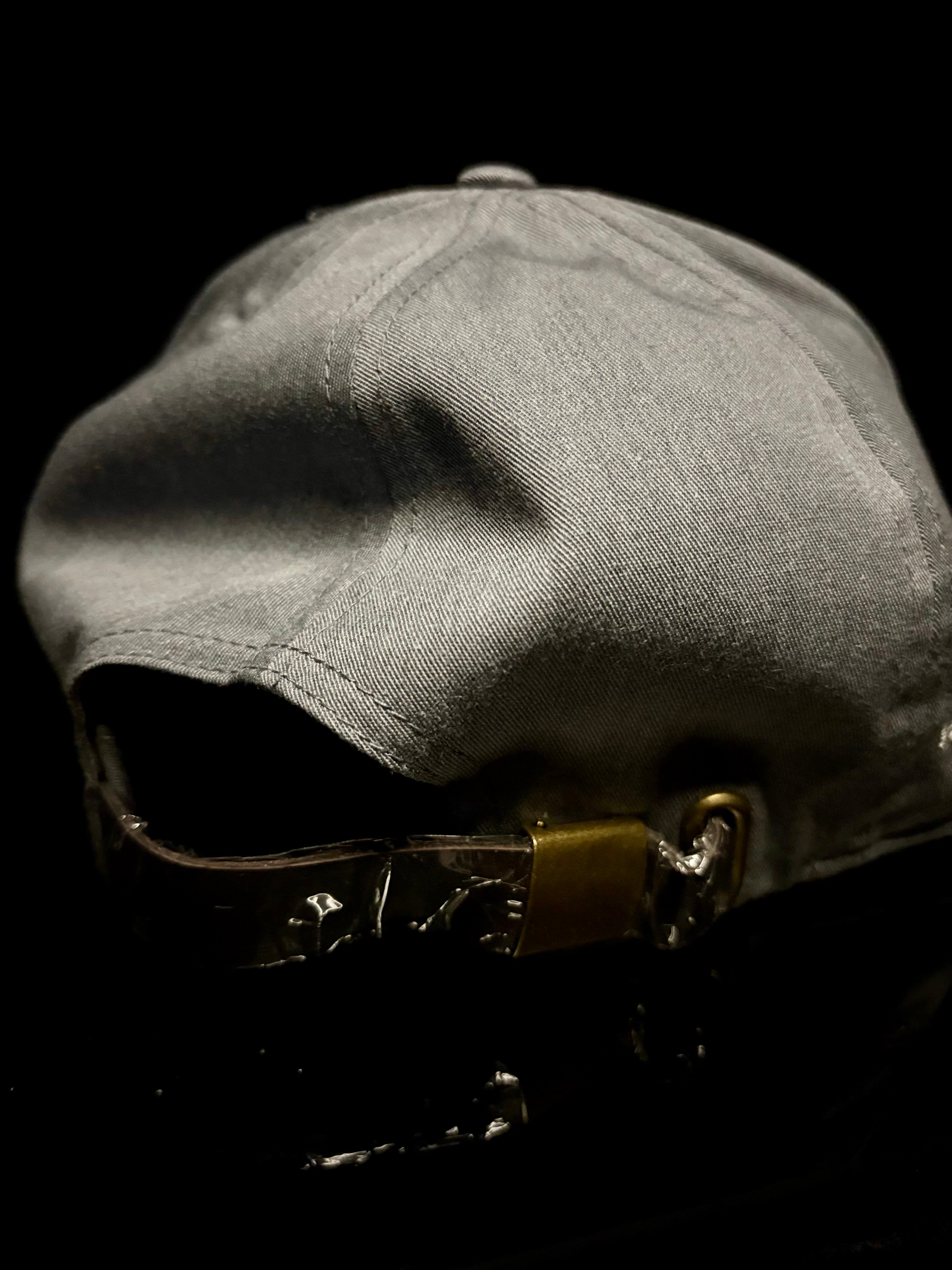 Charcoal/Heather Grey with White RS Embroidery Hat