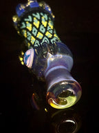 Peyote stitch hand carved chillum