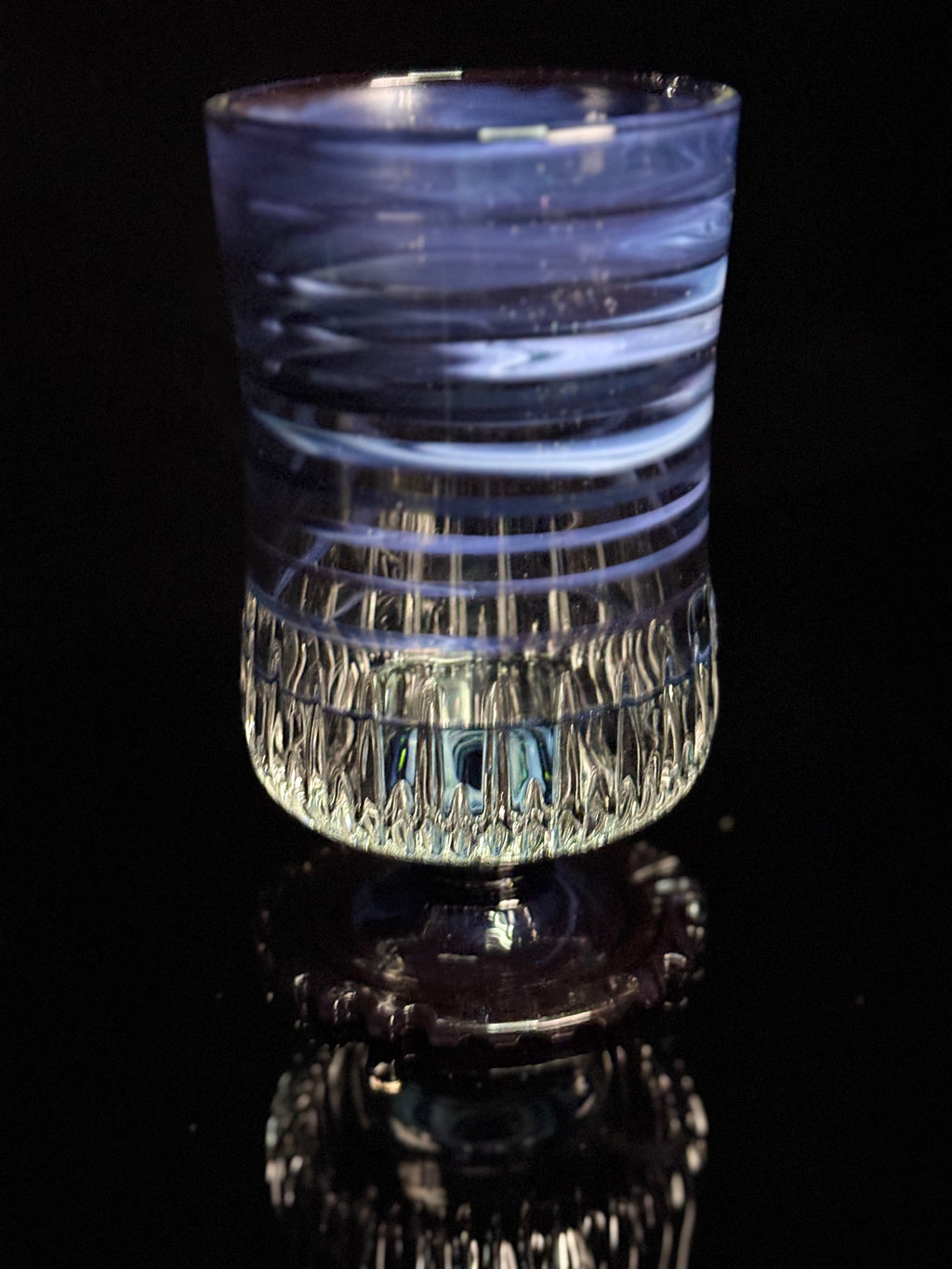 Purple Swirl Chalice