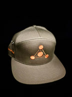 Brown with Orange RS Embroidery Hat