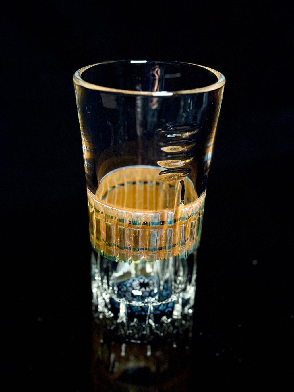 Mystery Adventurine and Lava Reveal Pint