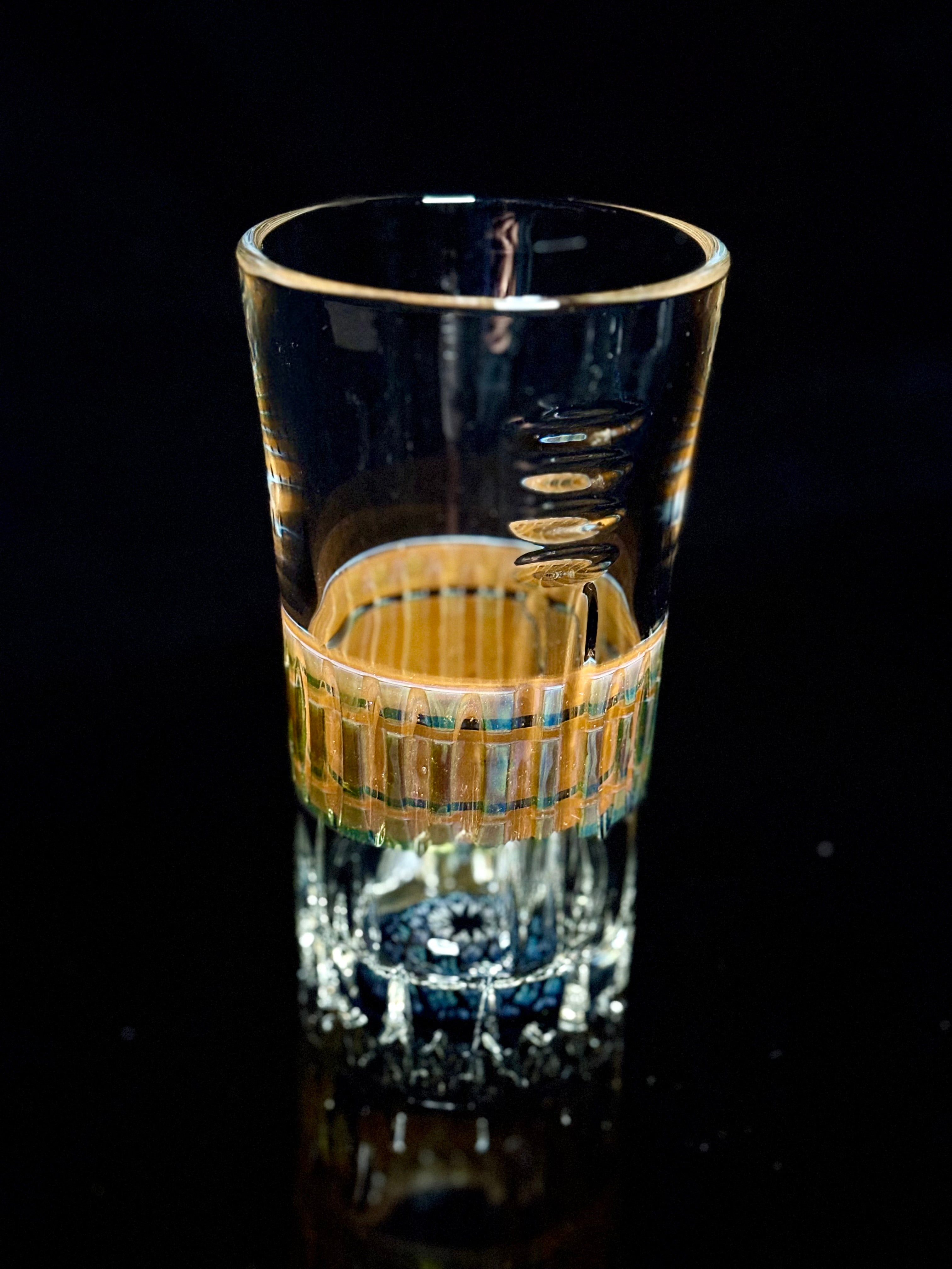 Mystery Adventurine and Lava Reveal Pint