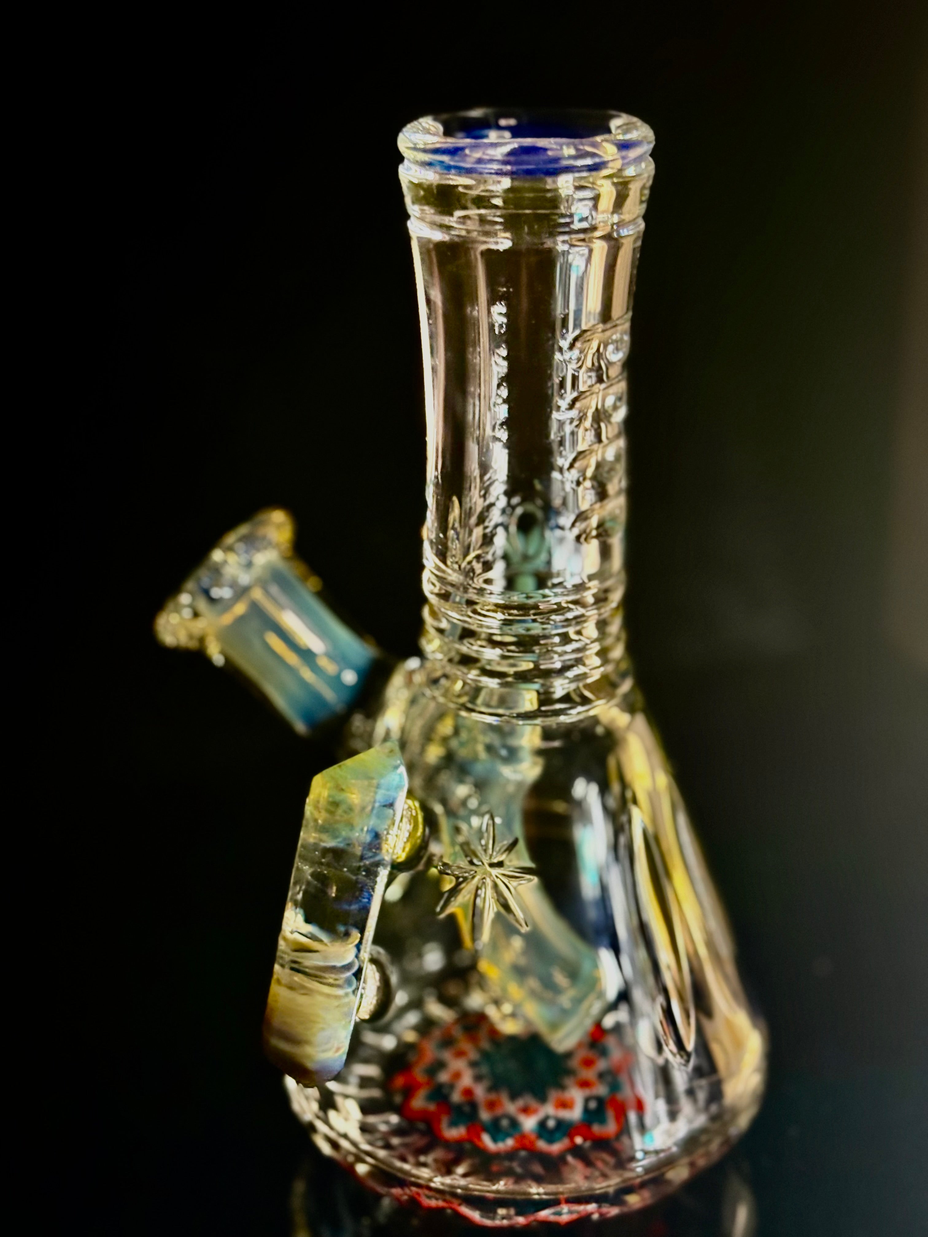 Hand carved mini tube 2