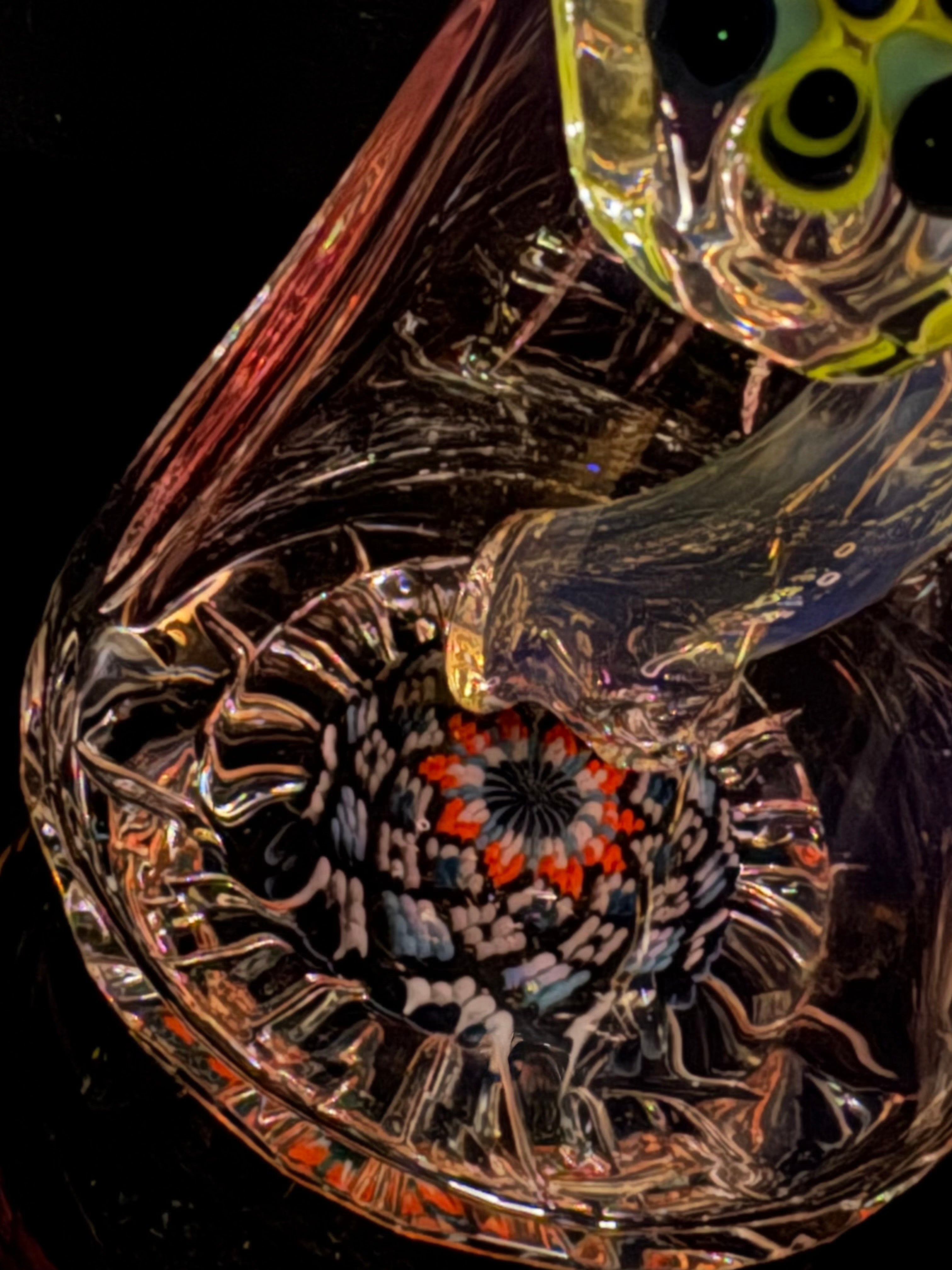 Hand carved mini tube 1