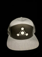 Charcoal/Heather Grey with White RS Embroidery Hat