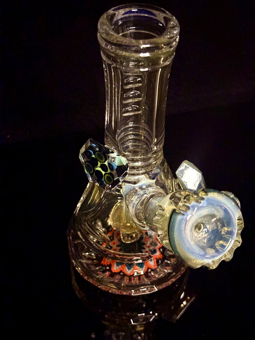 Hand carved mini tube 2