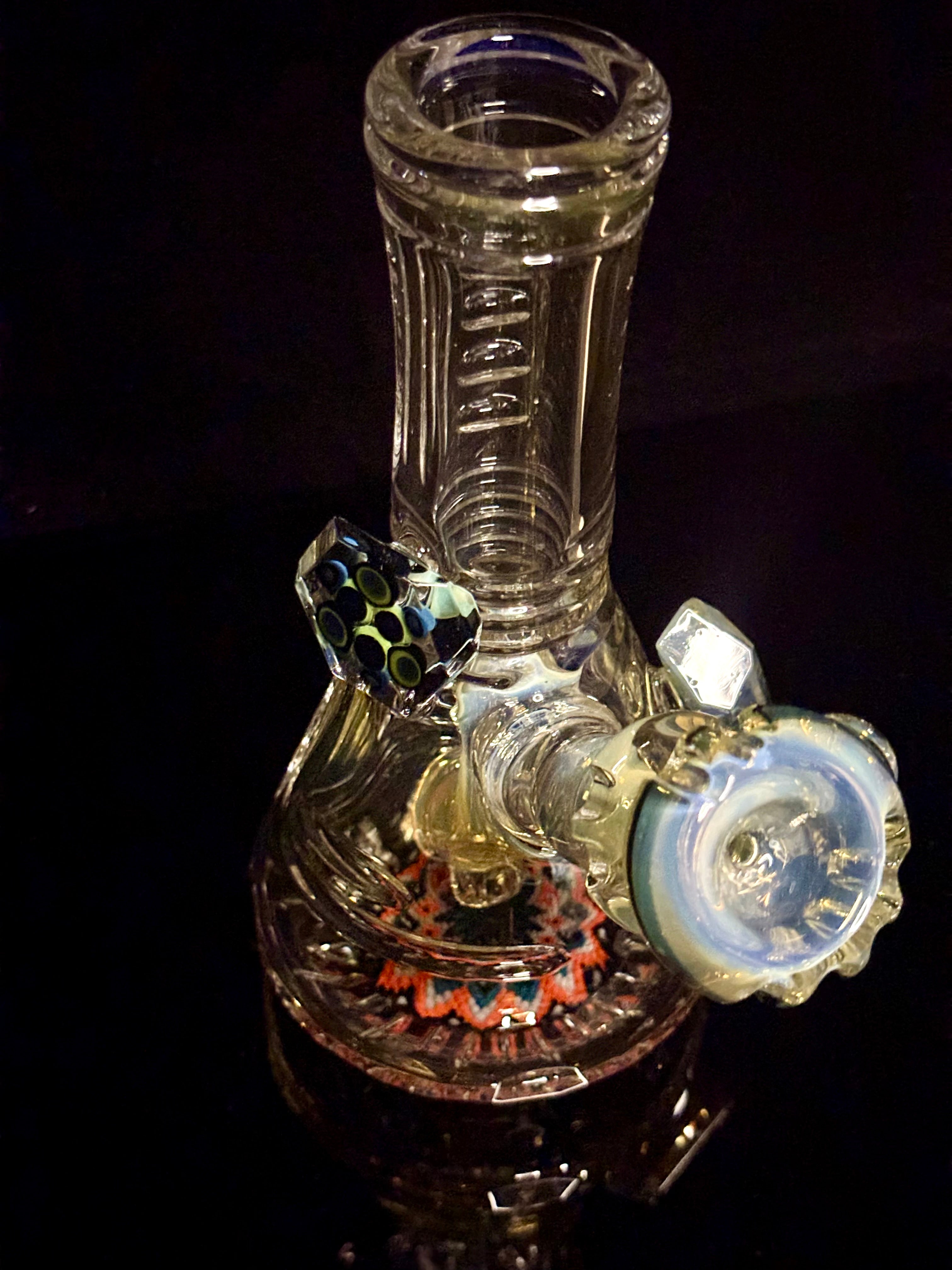 Hand carved mini tube 2