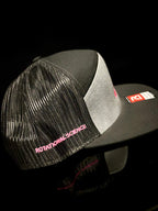 Alt Heather Grey/Black with Pink RS Embroidery Hat