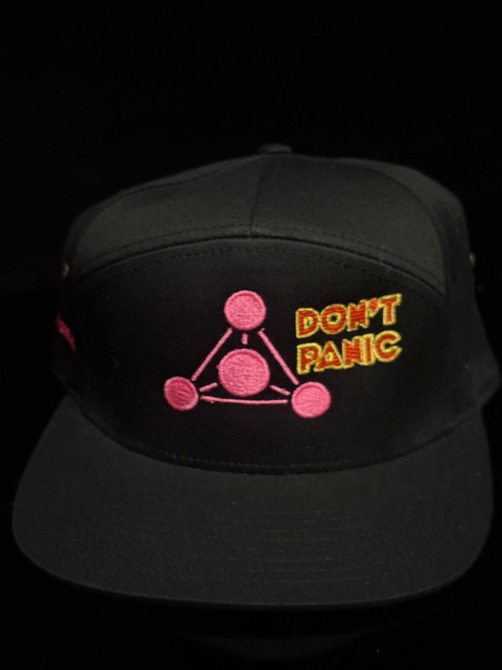 Panic Black and pink RS hat