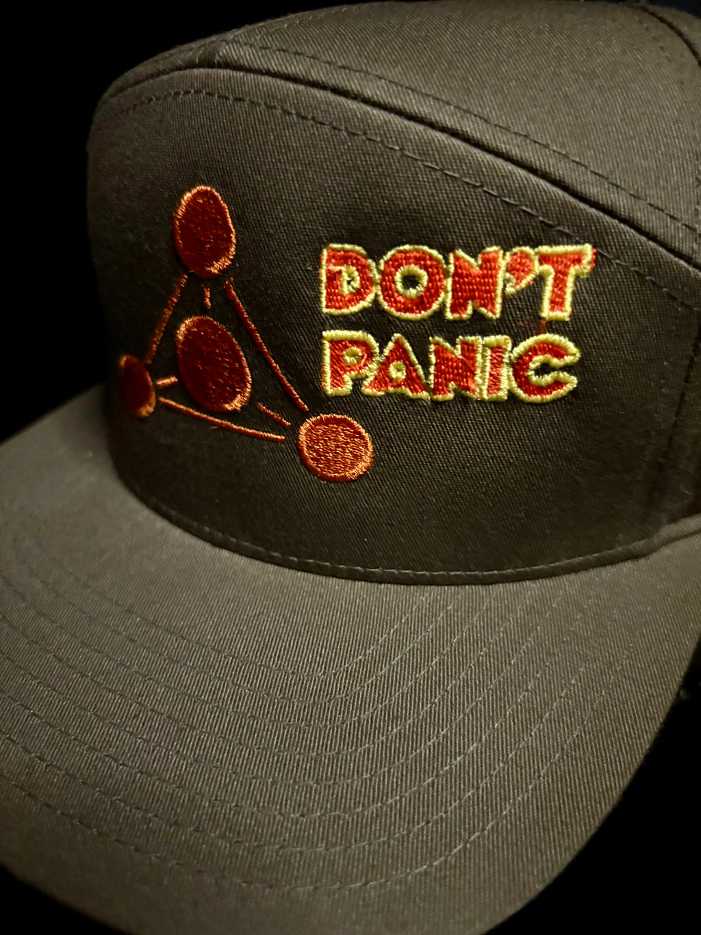 Panic brown/orange RS Hat