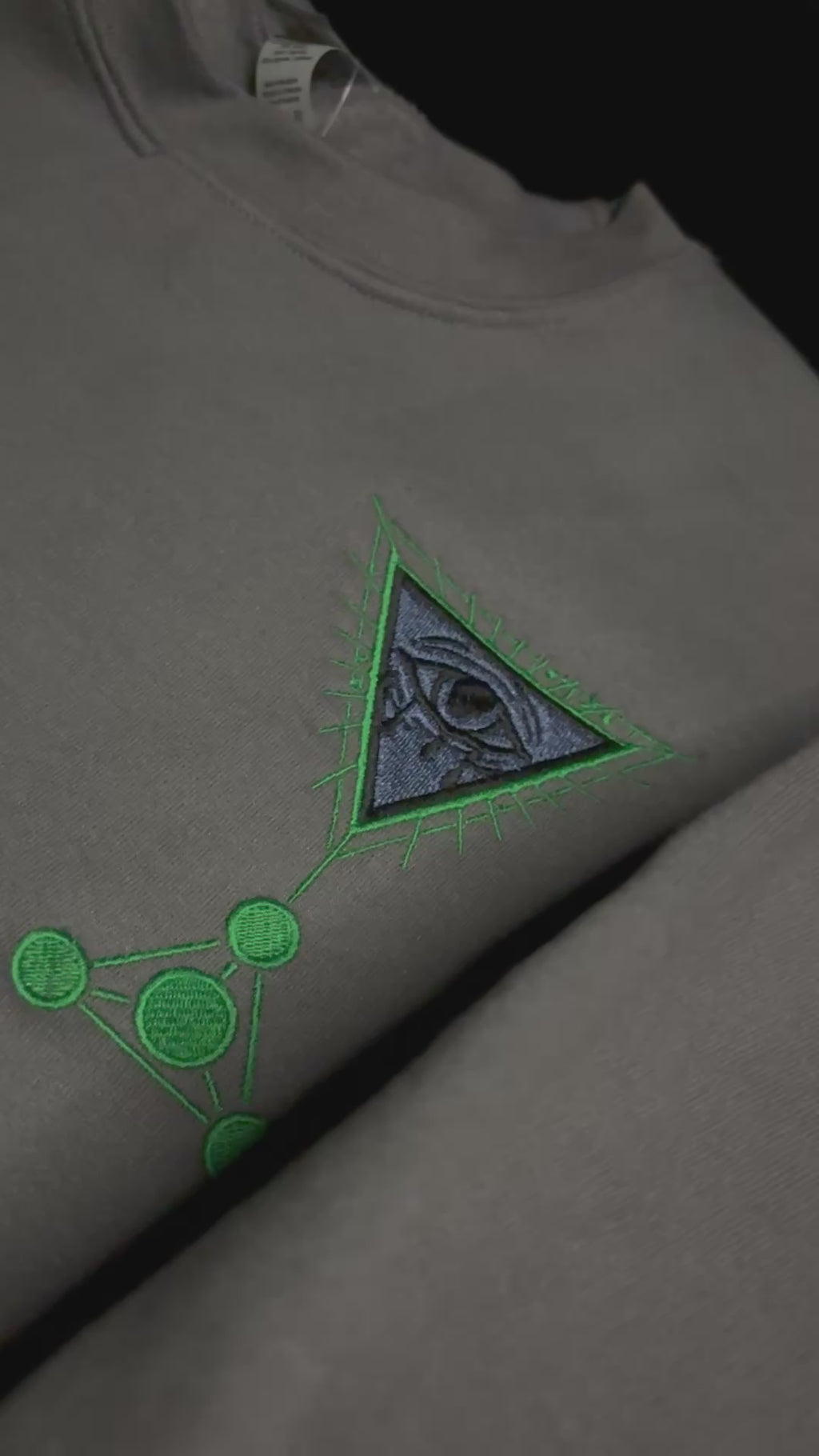 Initiation embroidery crewneck