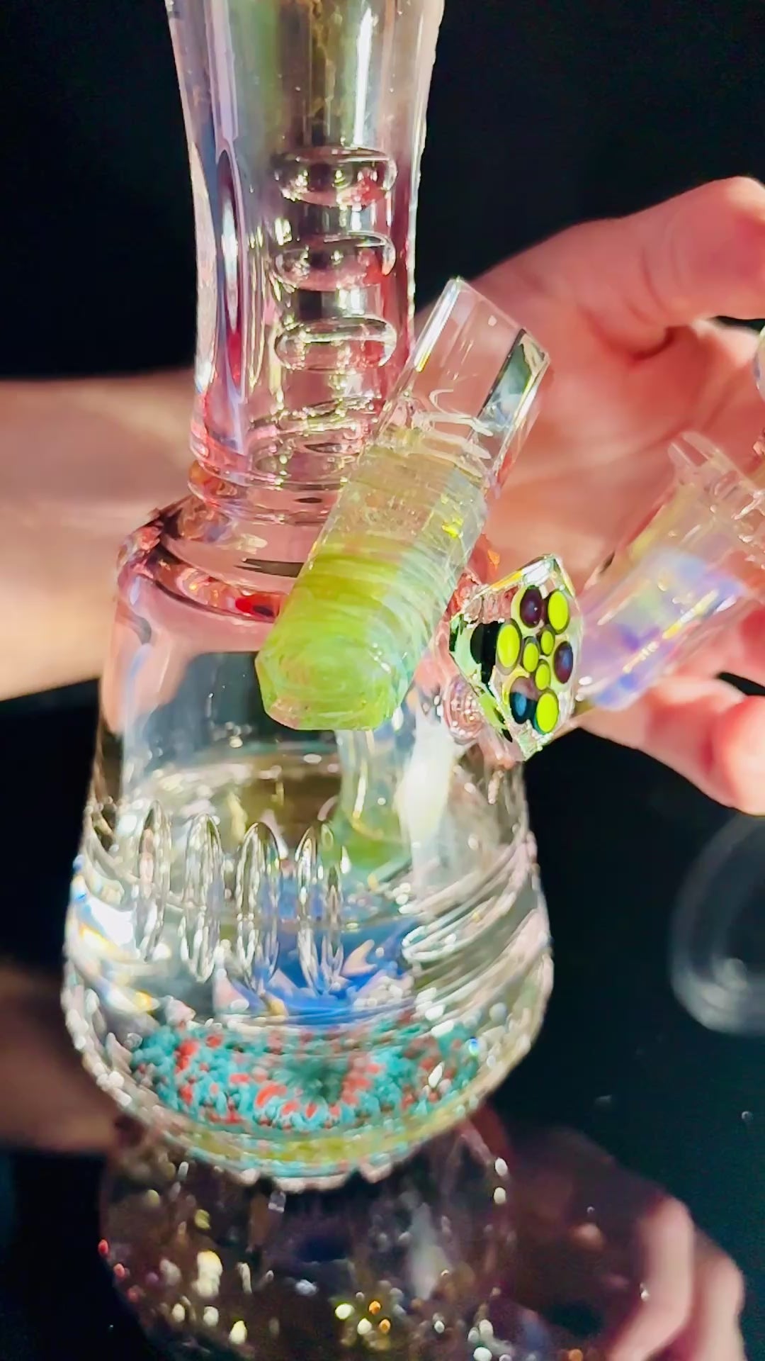 Hand carved mini tube 4