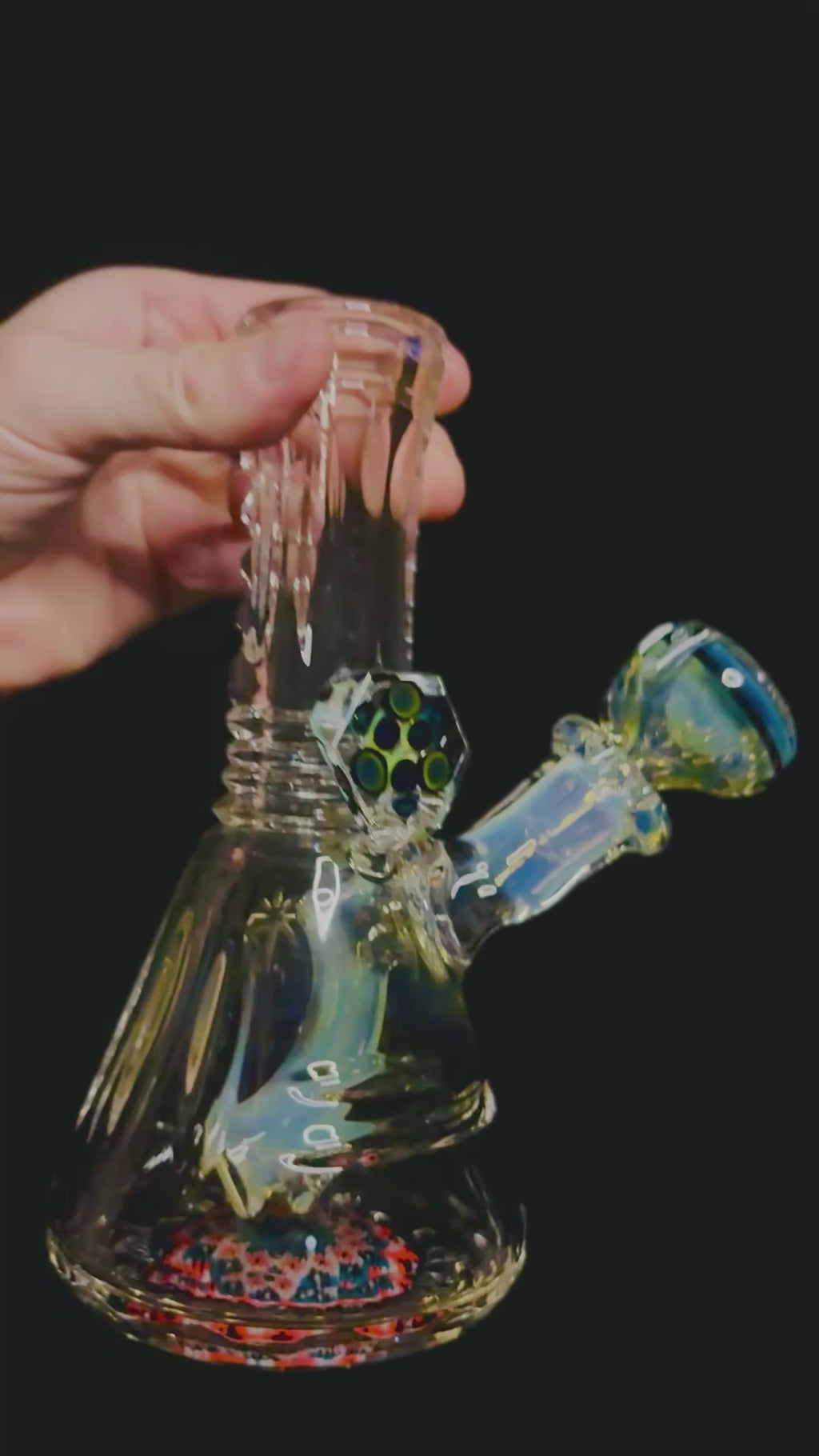 Hand carved mini tube 2