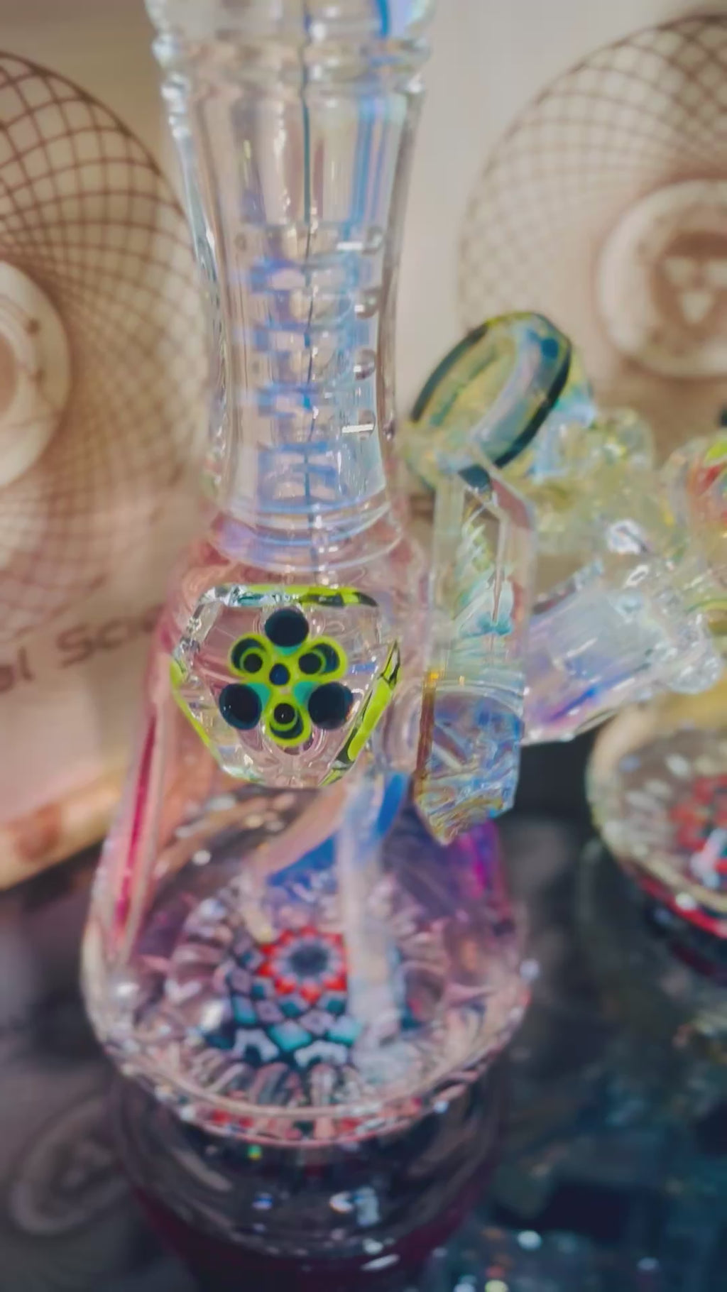 Hand carved mini tube 1