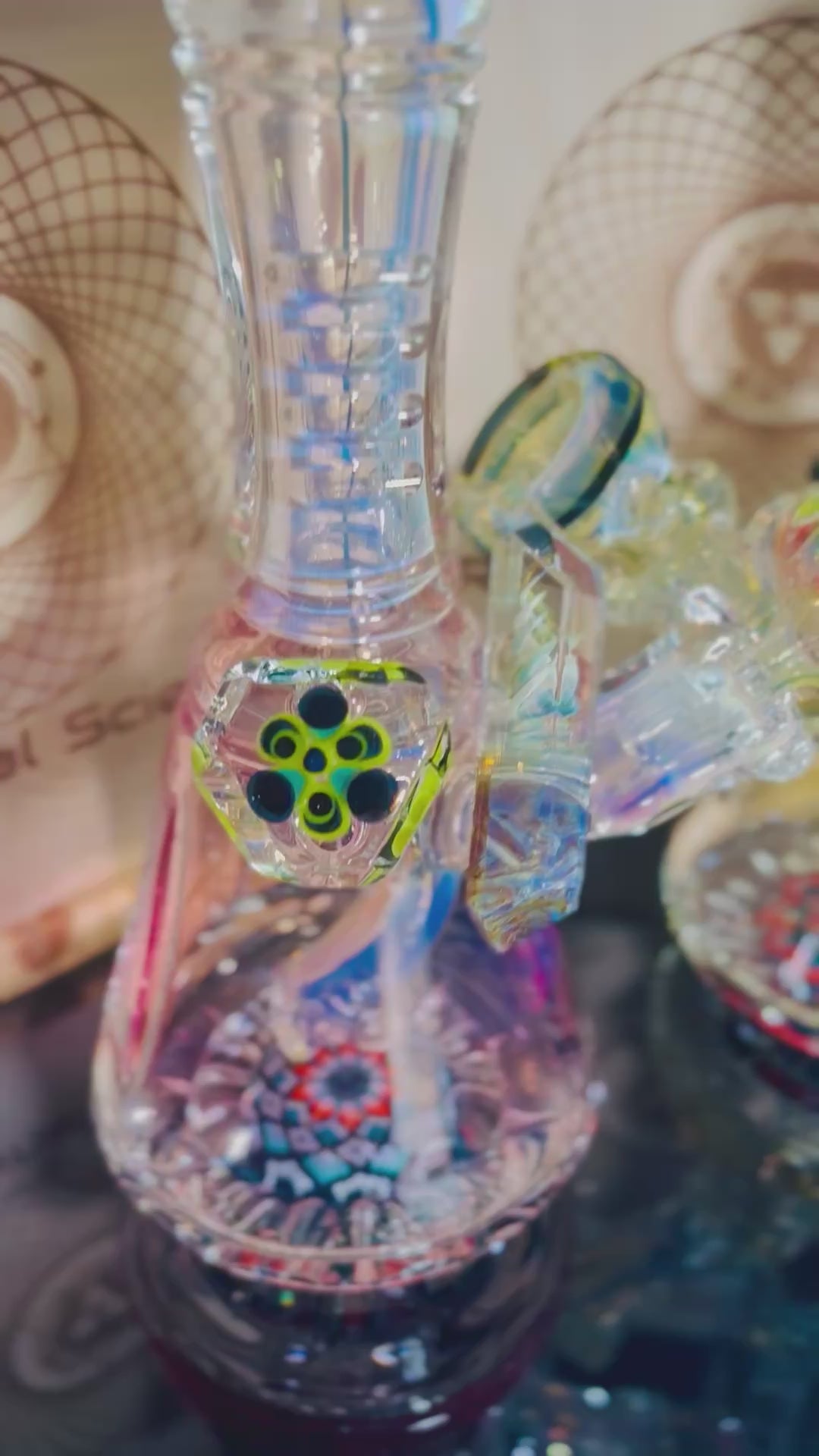 Hand carved mini tube 1