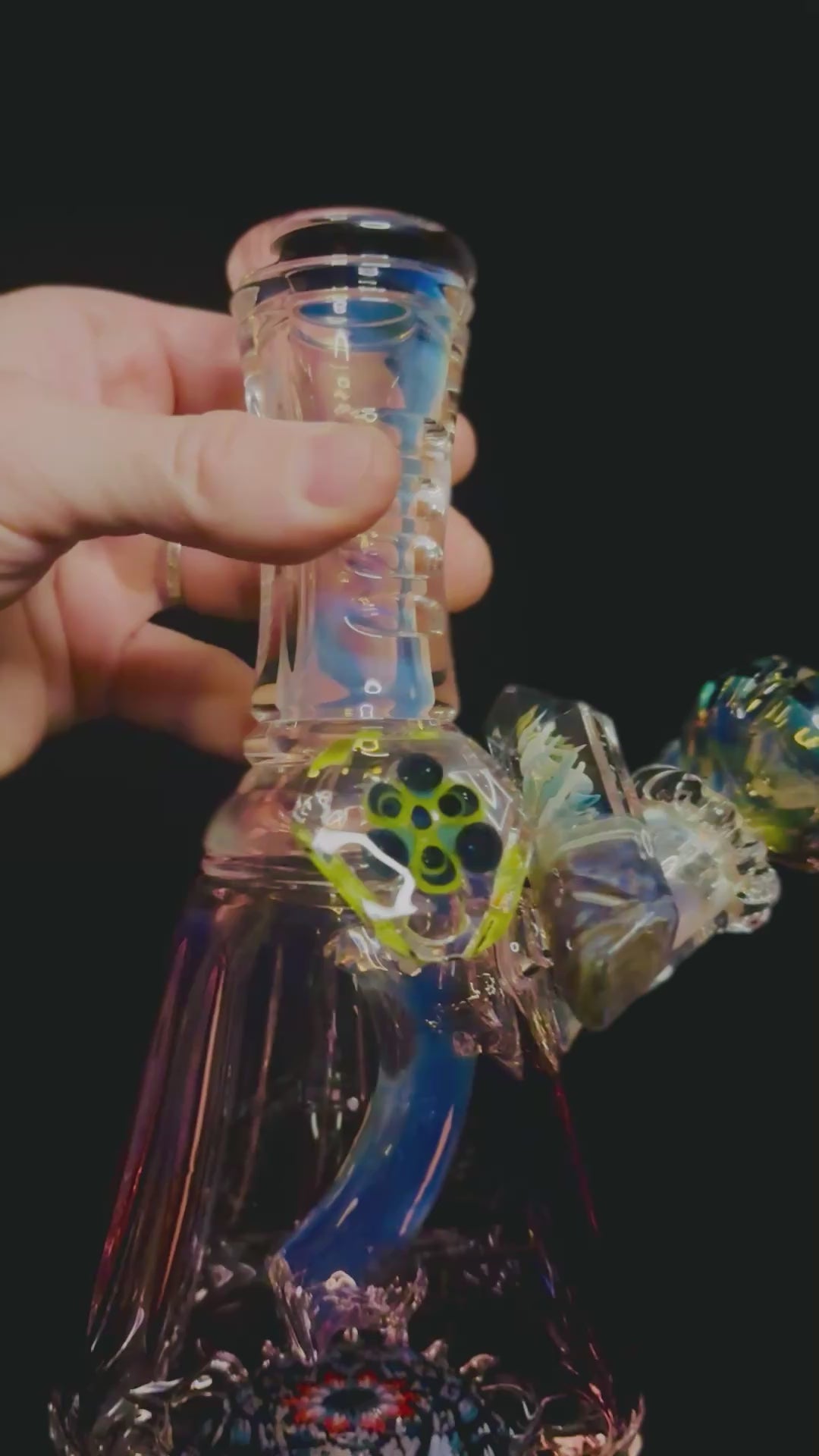 Hand carved mini tube 1